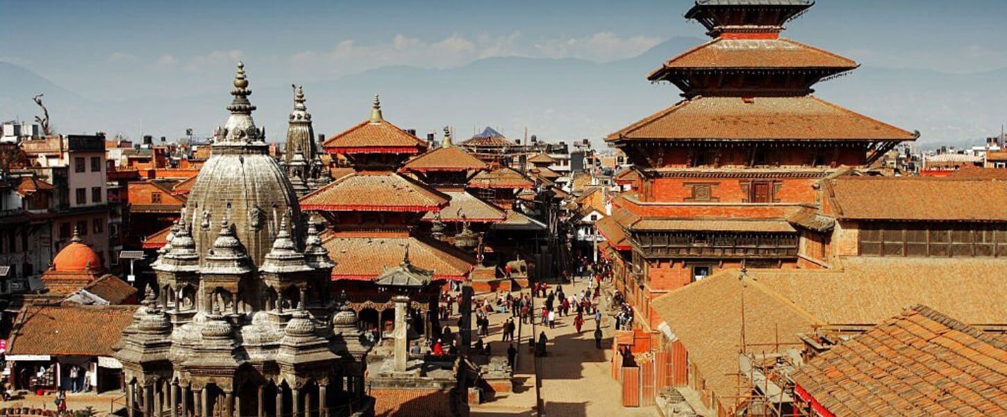 Kathmandu Durbar Square view