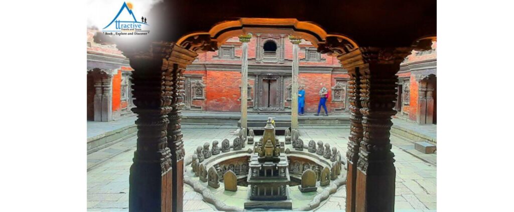 Scenic view with temples at Patan Durbar Square